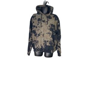 Artist‎ Union Mens Hoodie Pullover Tie-Dye Drawstring Long Sleeve Jacket Size L